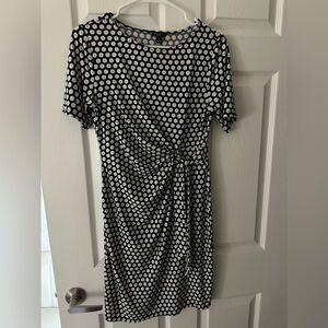 Black and White Polka Dot Dress